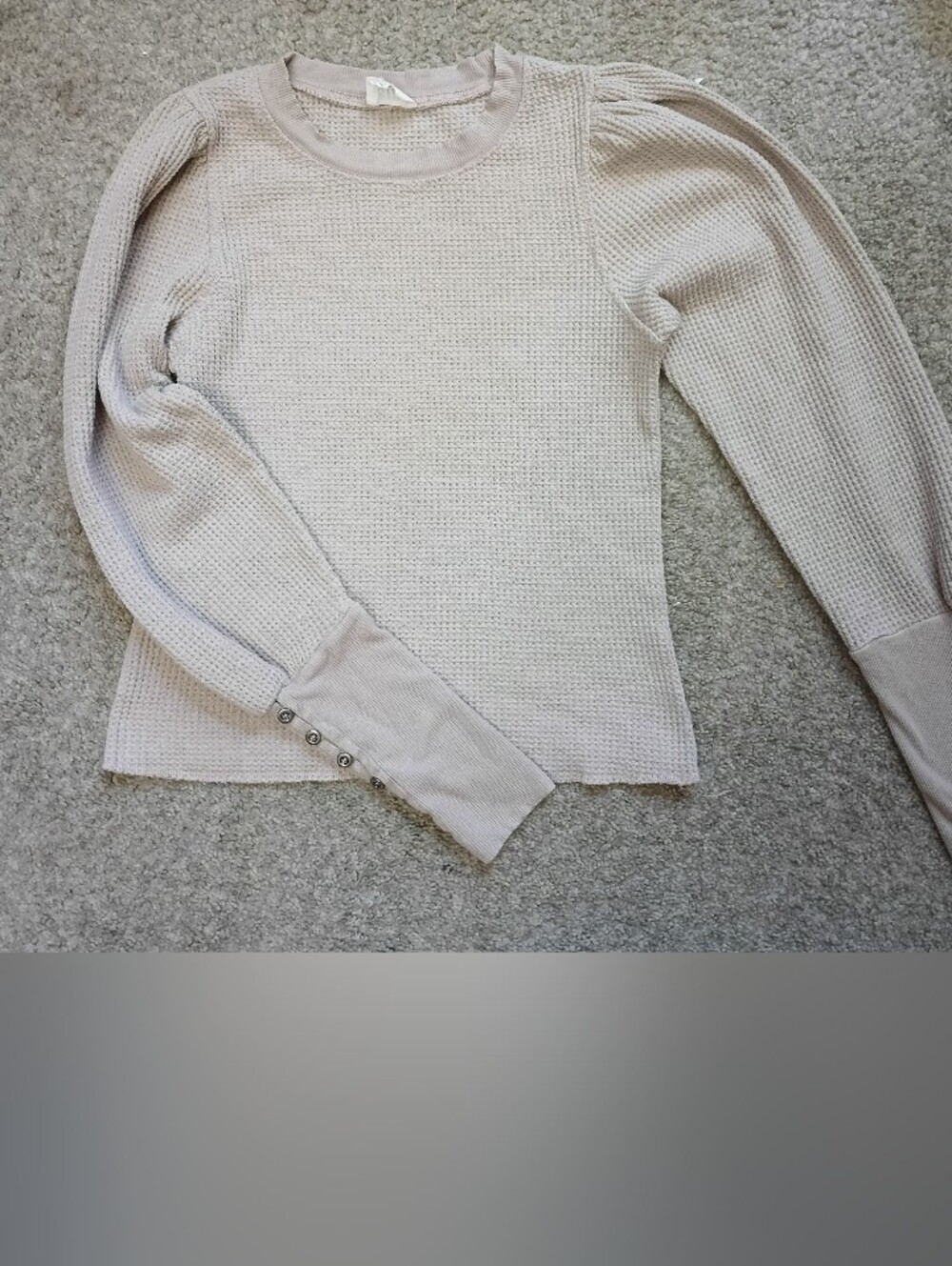 Boho Waffle Knit Top